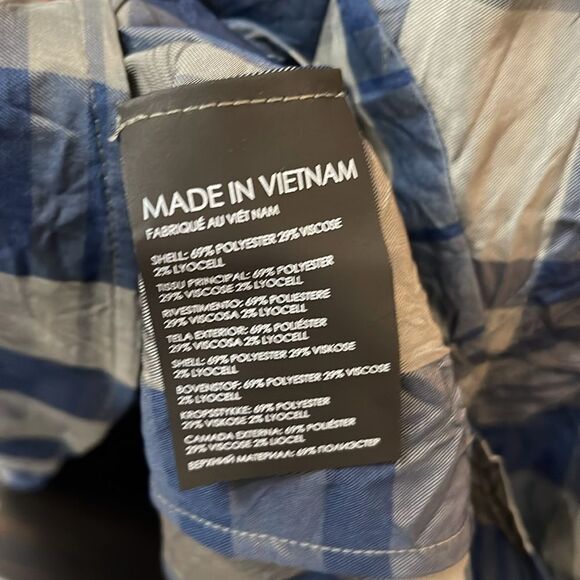 NWT Club Monaco Plaid Seamed V-Neck Dress size 6 - Picture 9 of 13